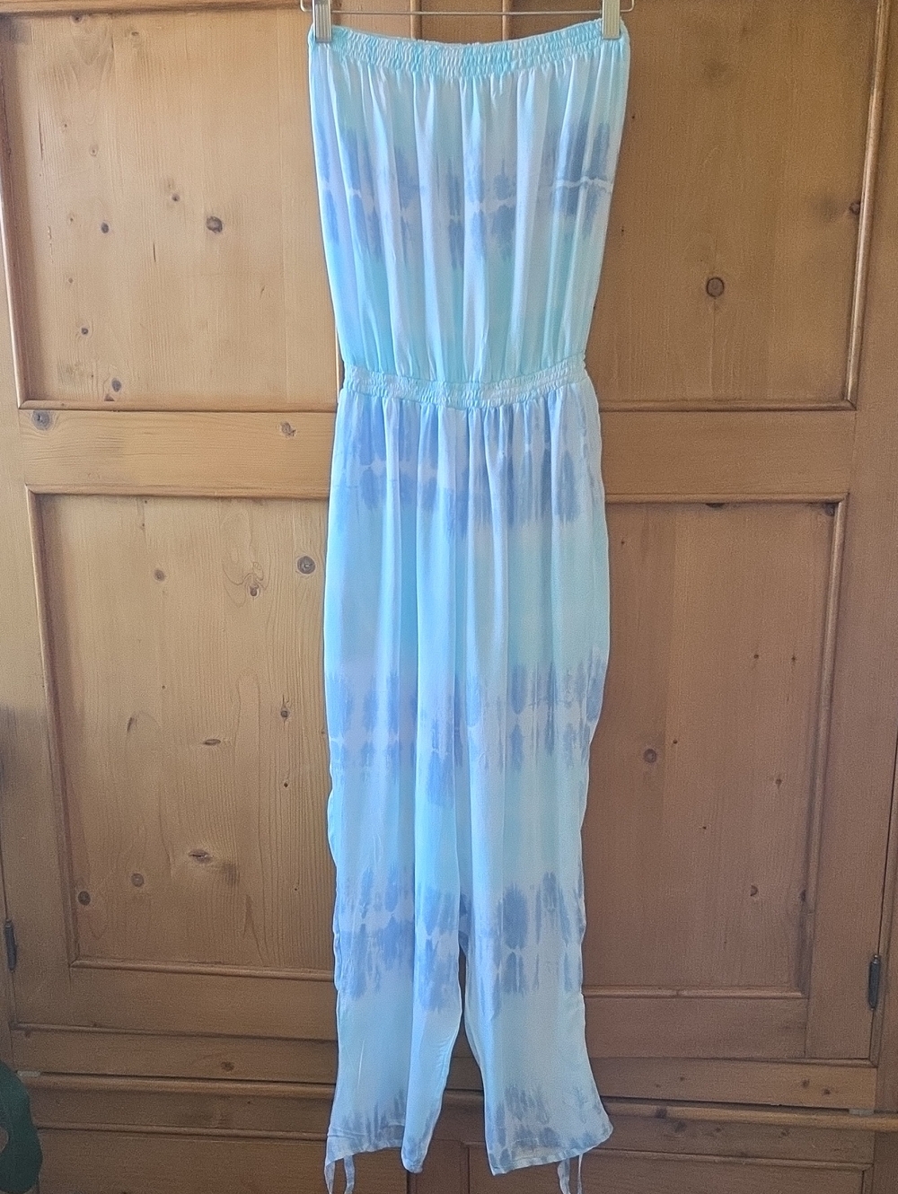 Cool Change Tie Dye Romper Blue/ White Size XS